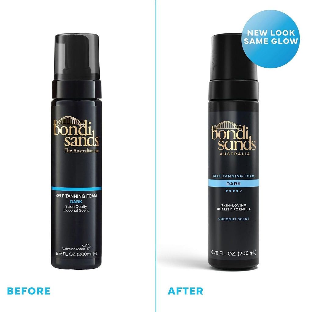 Coconut-Scented Self Tanning Foam for Deep Bronze Glow - 6.76 Fl Oz