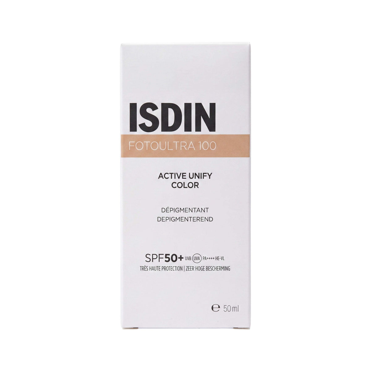 SPF50+ Tinted Facial Sunscreen - Lightweight, Daily UV Protection, 50ml
