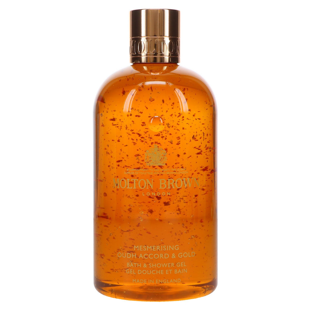 Mesmerising Oudh Accord & Gold Bath & Shower Gel - 10 oz Luxury Body Wash