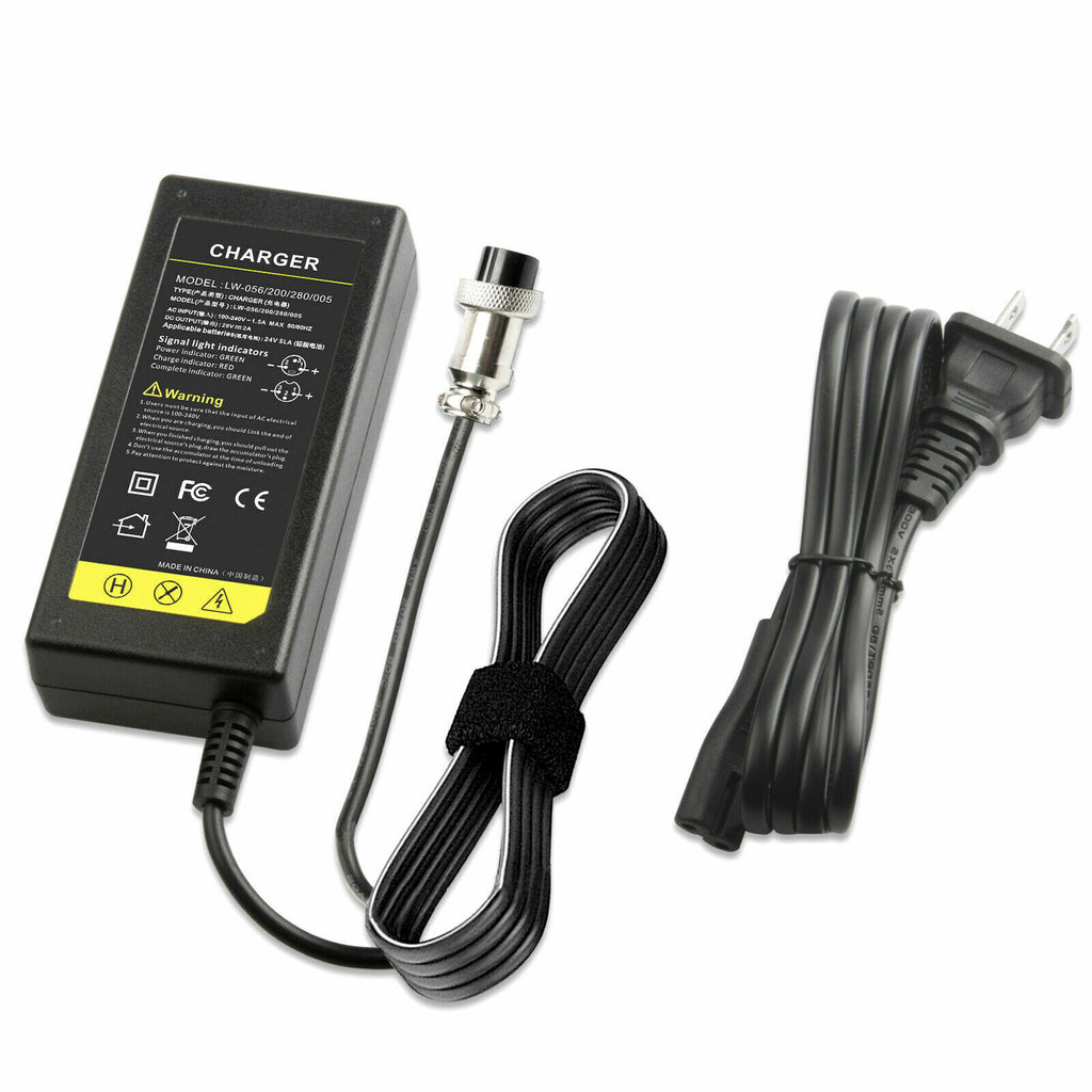 Electric Scooter Battery Charger for Razor E100 E200 E300 E500 Models
