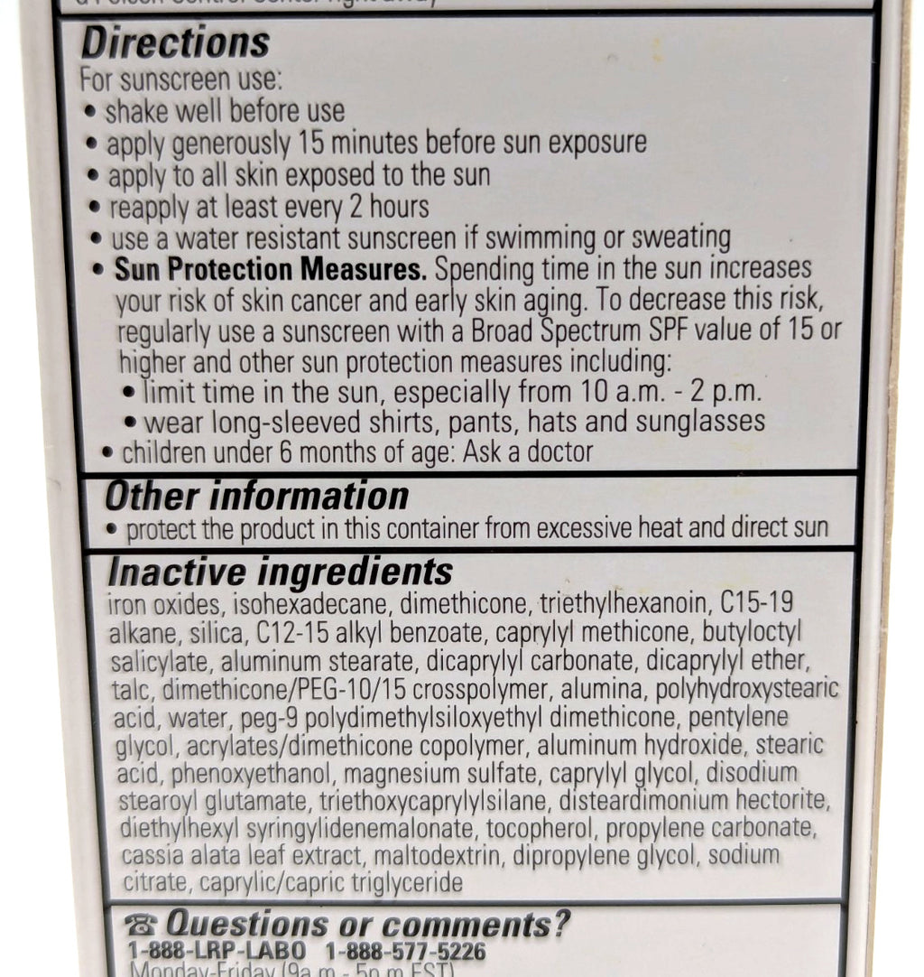 La Roche-Posay Anthelios 40 SPF Mineral Sunscreen - 1.7 Fl Oz, Pack of 2