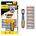 Men's Refillable 5-Blade Razor Set with Handle & 7 Cartridges - Close Shave
