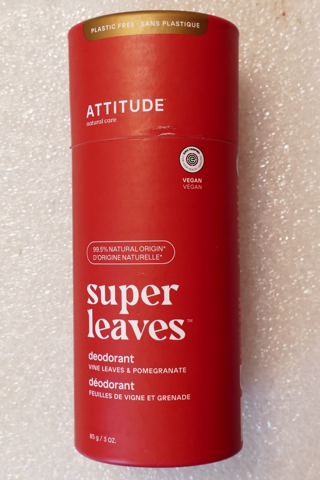 Plastic-Free Vegan Deodorant - Aluminum Free & EWG Verified