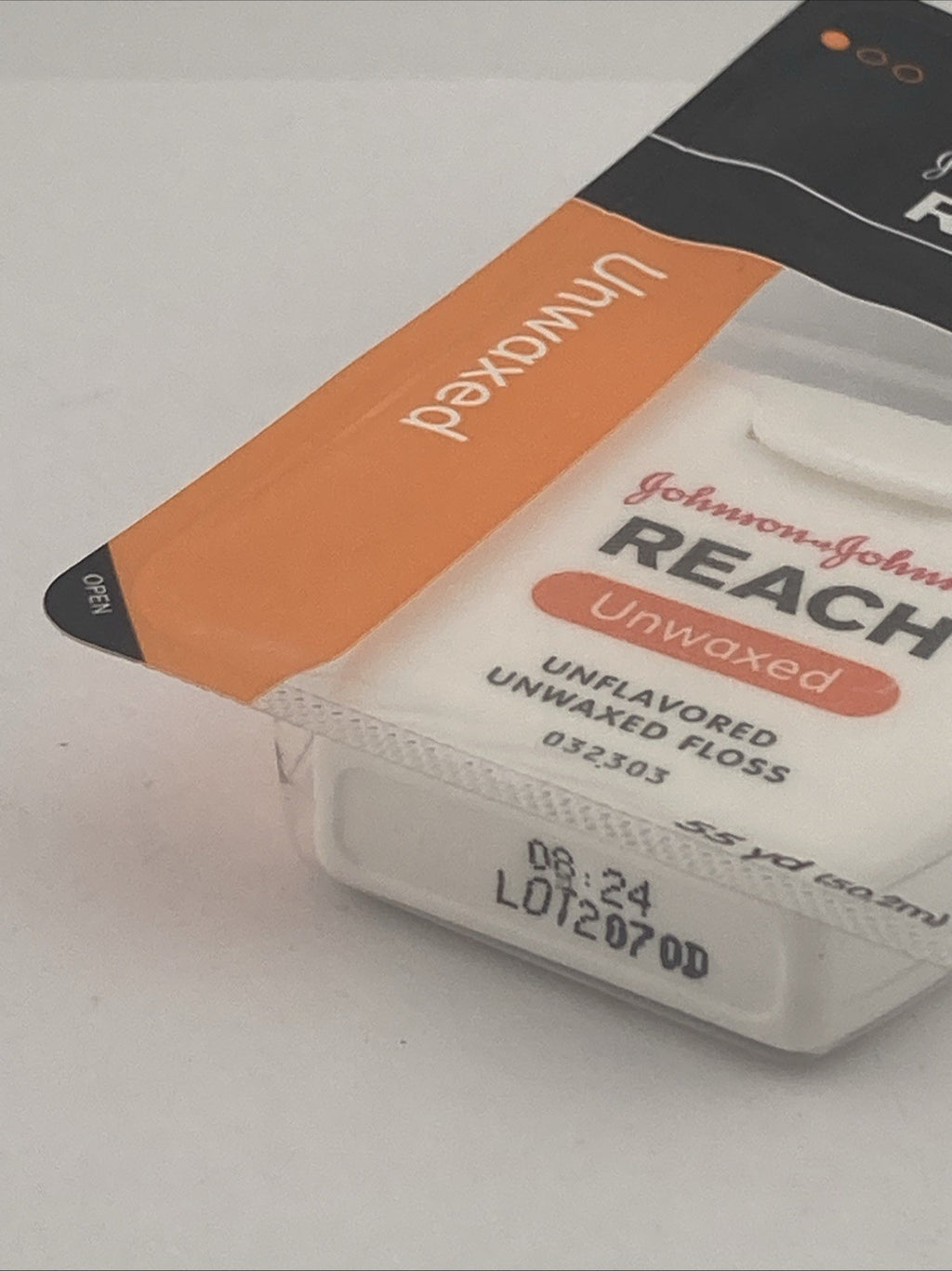 Unflavored Unwaxed Dental Floss - Discontinued, 55 Yards, Multiple Packs
