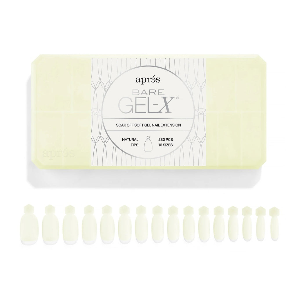Gel Nail Tips Natural Look Box of 280 - Reinforcing & Repairing Nails