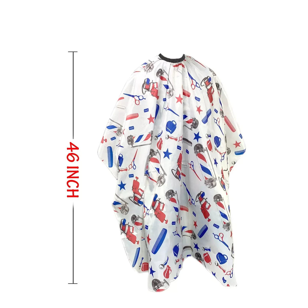 Professional Hair Cutting Cape for Salon & Home Use Adjustable Neck Cover