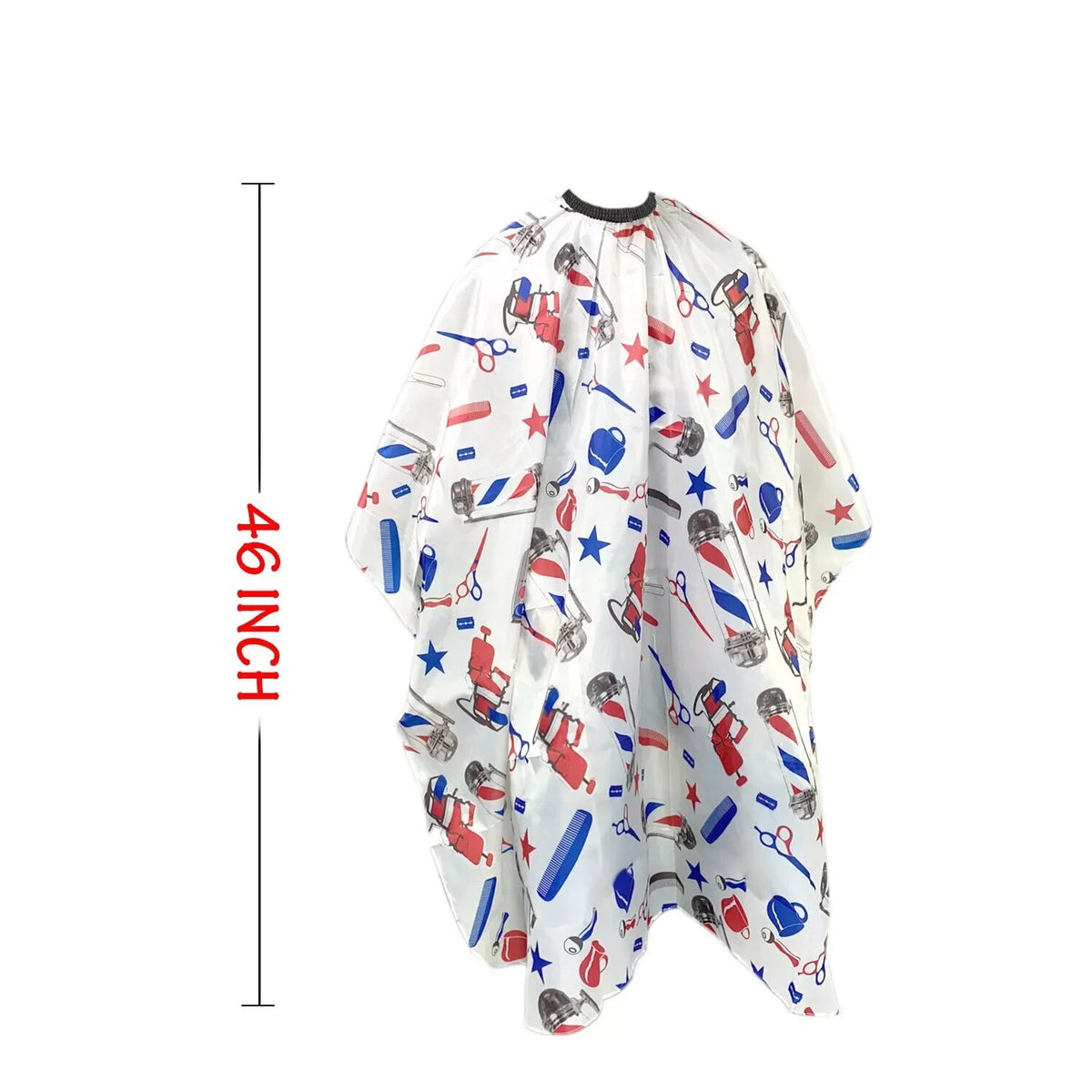 Professional Hair Cutting Cape for Salon & Home Use Adjustable Neck Cover