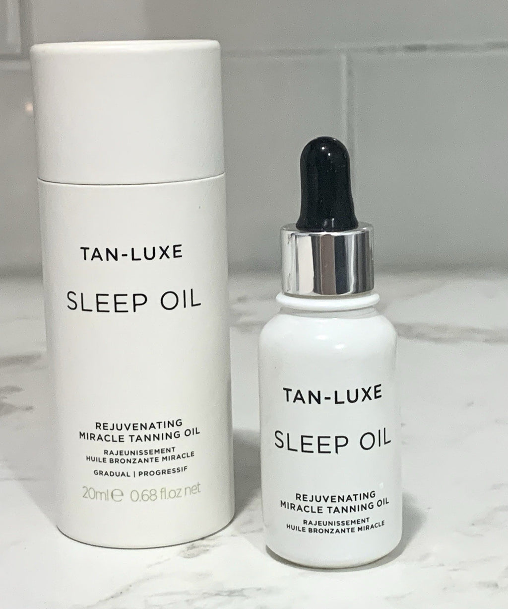 Self-Tanning Oil for Face and Body - Rejuvenating Skin Care, 0.68 oz