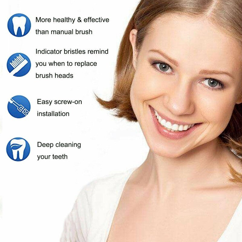 Replacement Electric Toothbrush Heads for Sonicare E-Series - 4 Pack