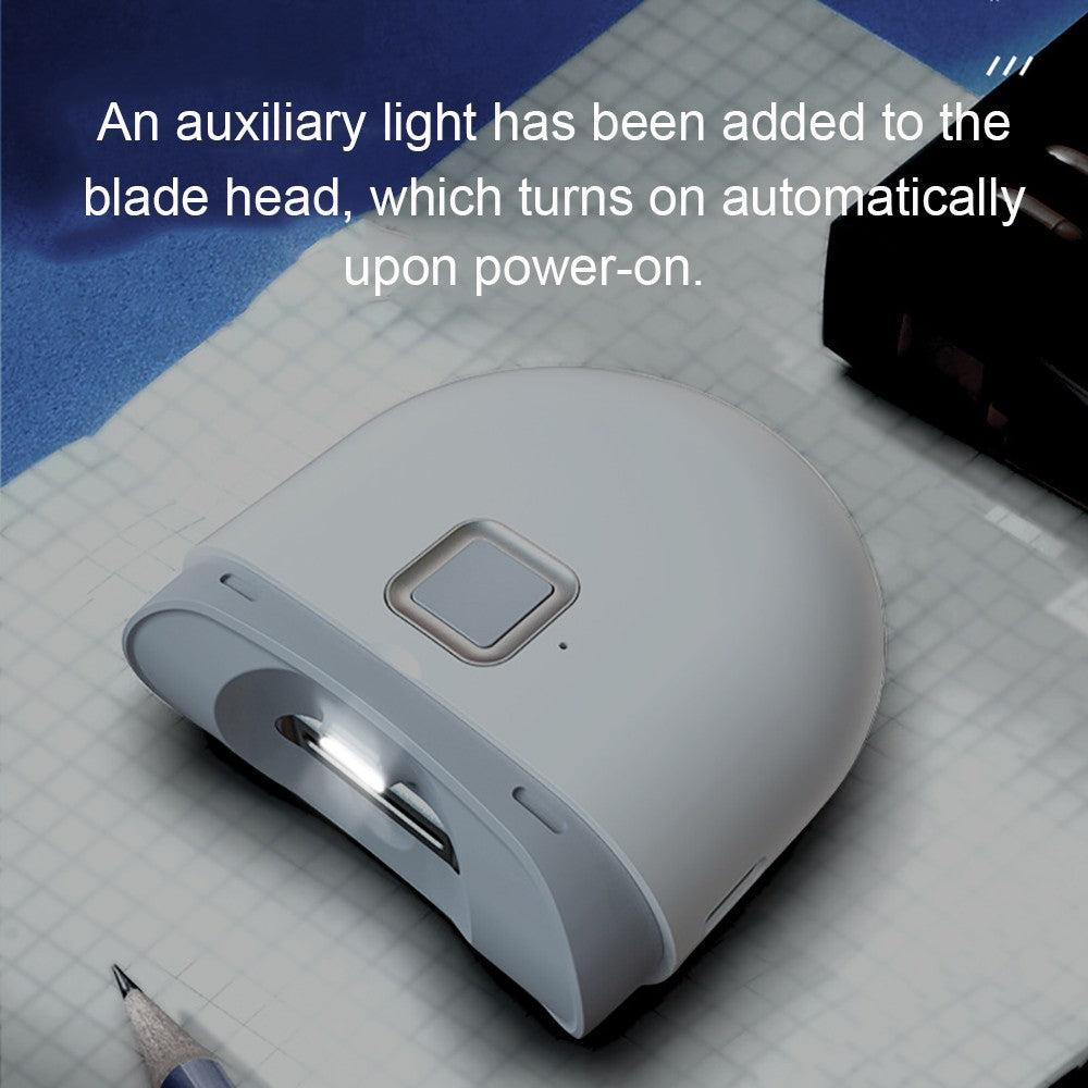 Electric Toe Nail Clippers with LED Light USB Rechargeable Nail Trimmer