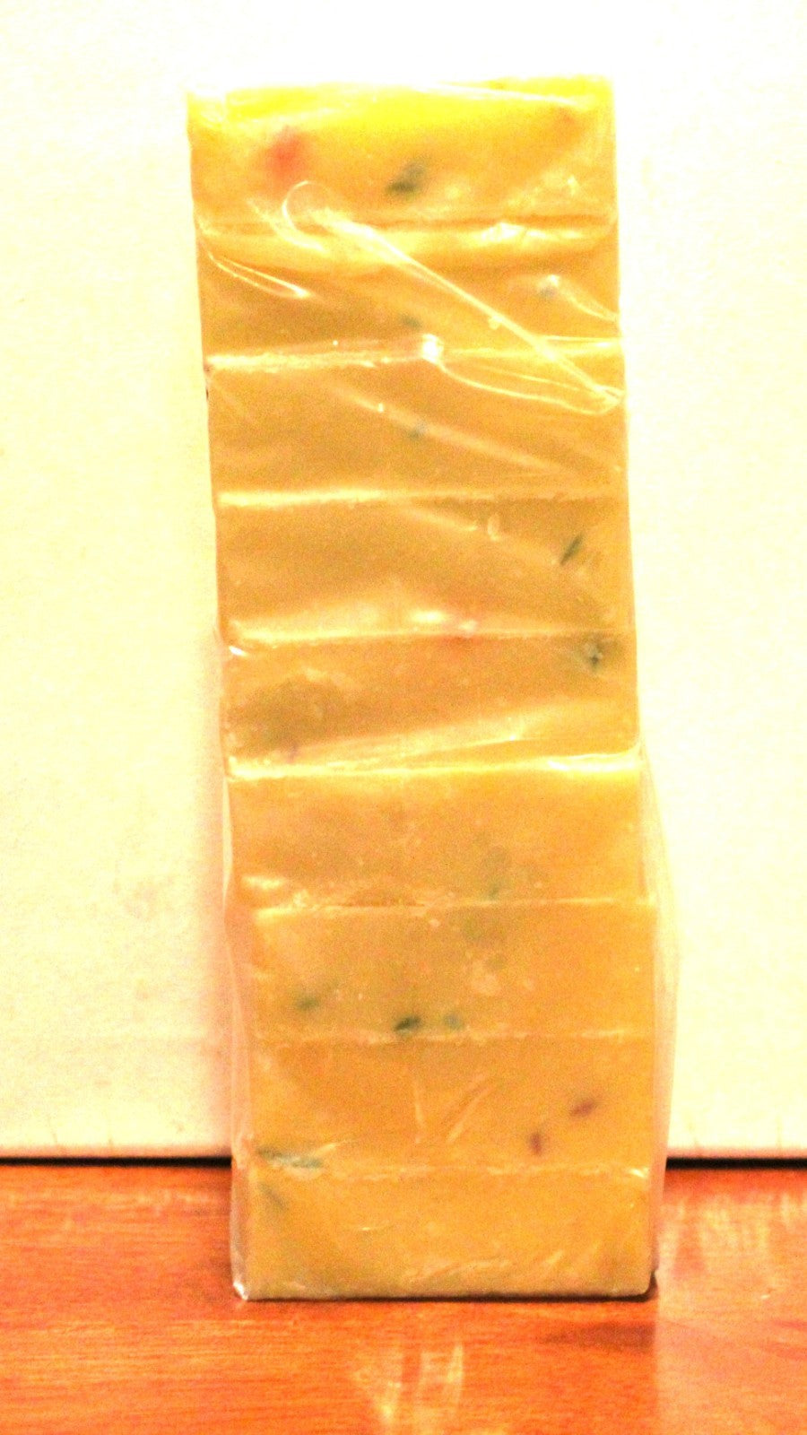 Cold Process Handmade Soap Bars - Fruity Scent, 9 Precut Pieces, Free Shipping