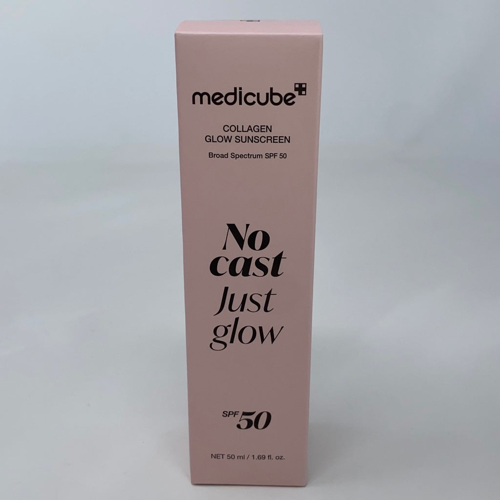 Medicube Collagen Glow SPF 50 Sunscreen with Pink Tint - 50ml/1.69oz