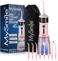 Portable Cordless Water Flosser Dental Irrigator with UV Light and Multiple Tips