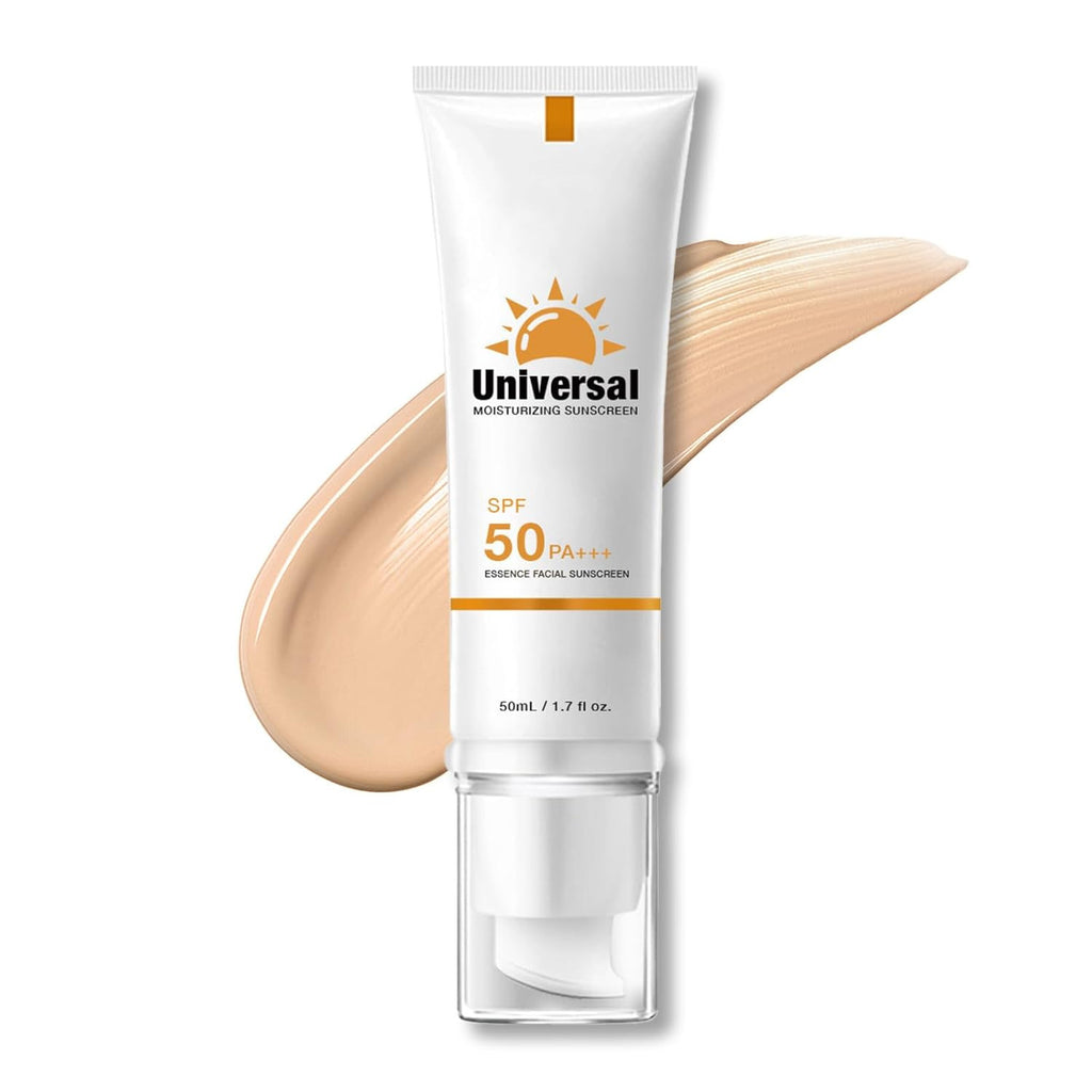 Tinted Sunscreen for Face SPF 50+ Hydrating UV Protection No White Cast