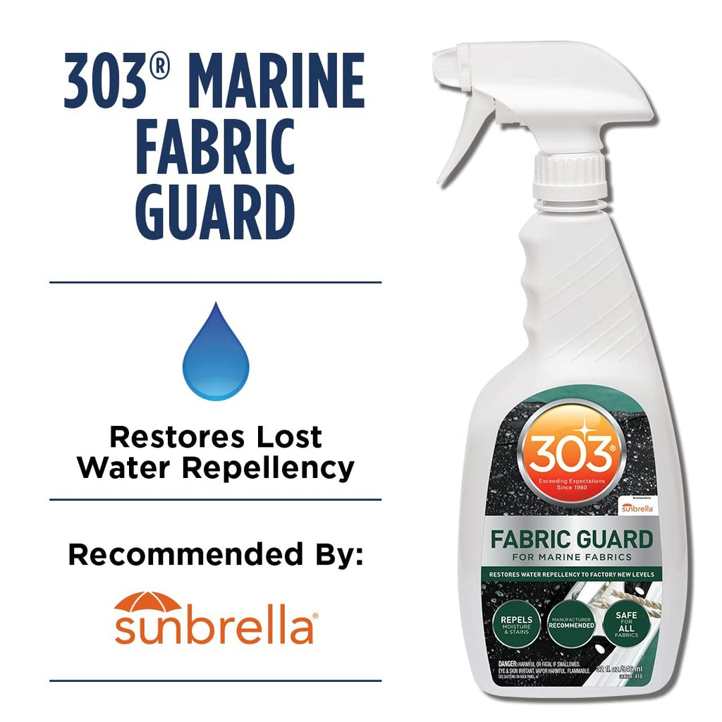 Marine Fabric Water Repellent Protector 32 oz for Canvas Boat Covers