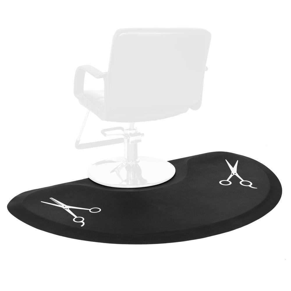 3' x 5' Anti-Fatigue Salon & Barber Chair Floor Mat 1/2 Inch Thick Black