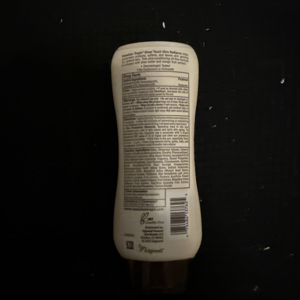 SPF 70 Sunscreen Lotion - Hawaiian Tropic Sheer Touch 8 fl oz