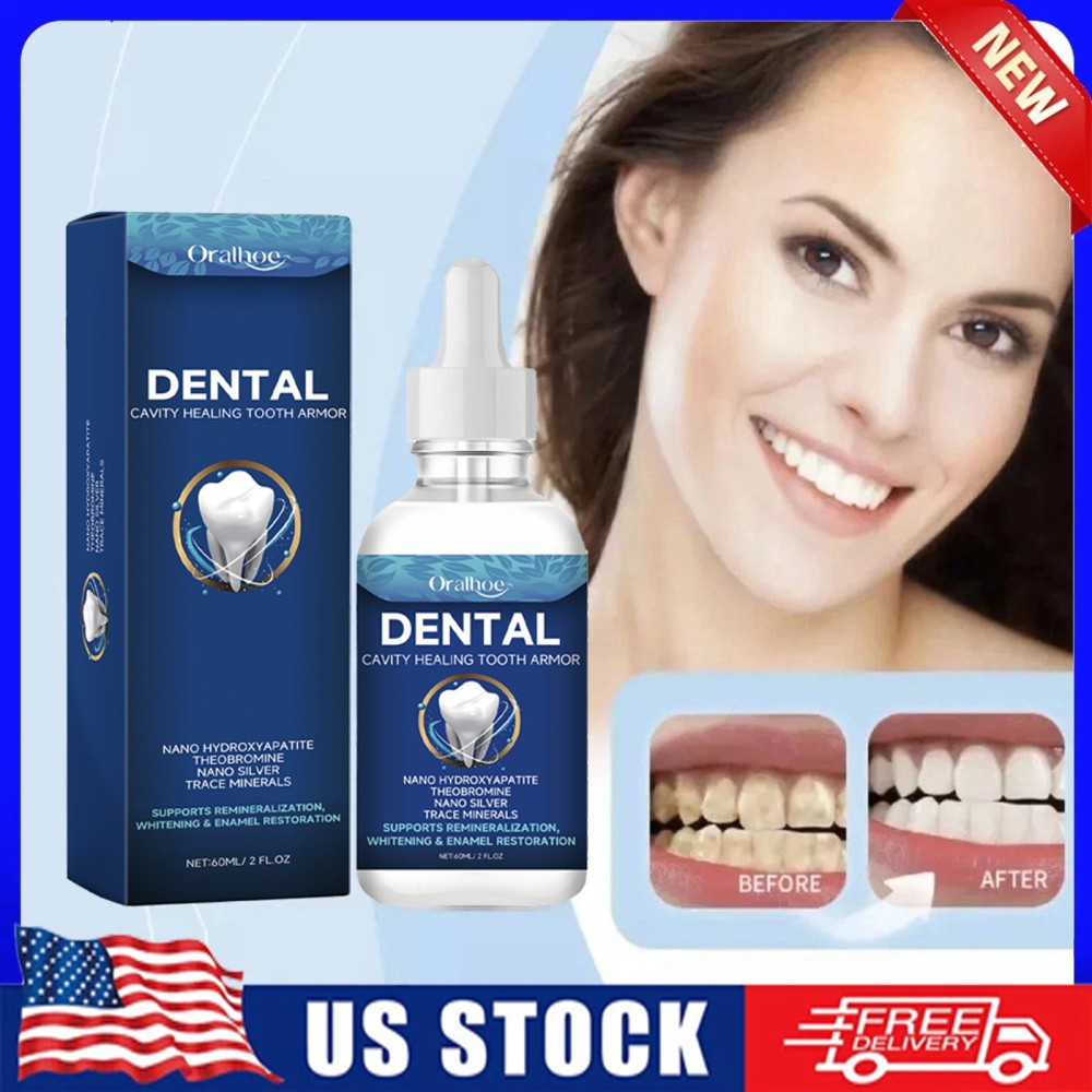Dental Cavity Healing Serum - Enamel Restoration & Tooth Sensitivity Relief 60ml