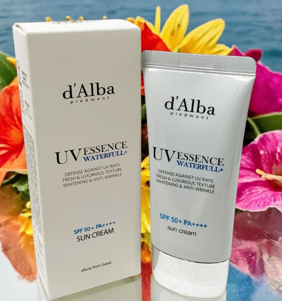 Waterproof SPF50+ Sun Protection Cream with Whitening & Anti-Aging Benefits