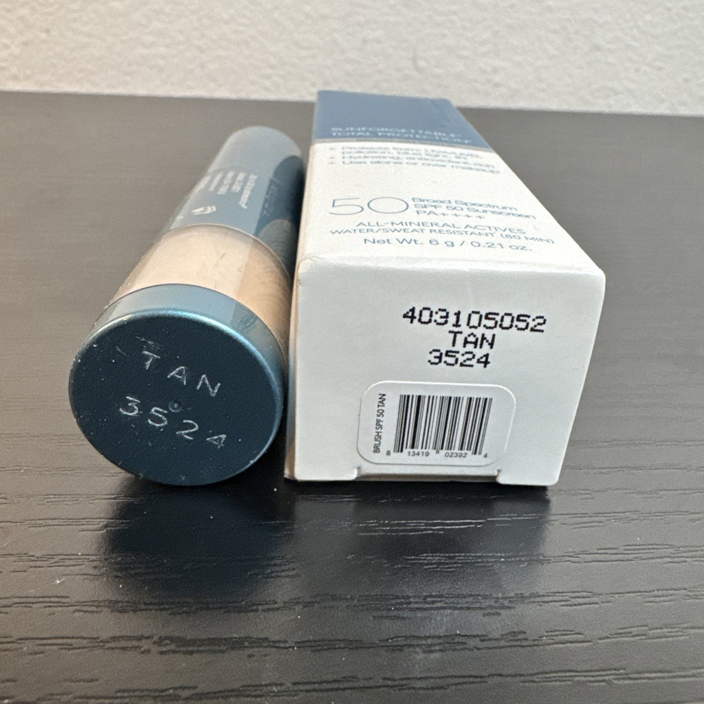 SPF 50 Sun Protection Brush Tan Sunscreen SPF50 0.21 oz