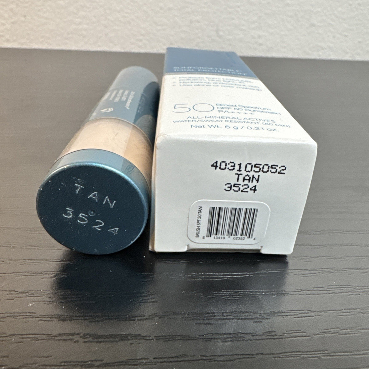 SPF 50 Sun Protection Brush Tan Sunscreen SPF50 0.21 oz