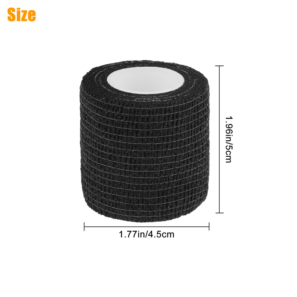Self-Adhesive Cohesive Bandage Wrap 2" x 5 yd - Wrist/Tattoo Gripping Tape