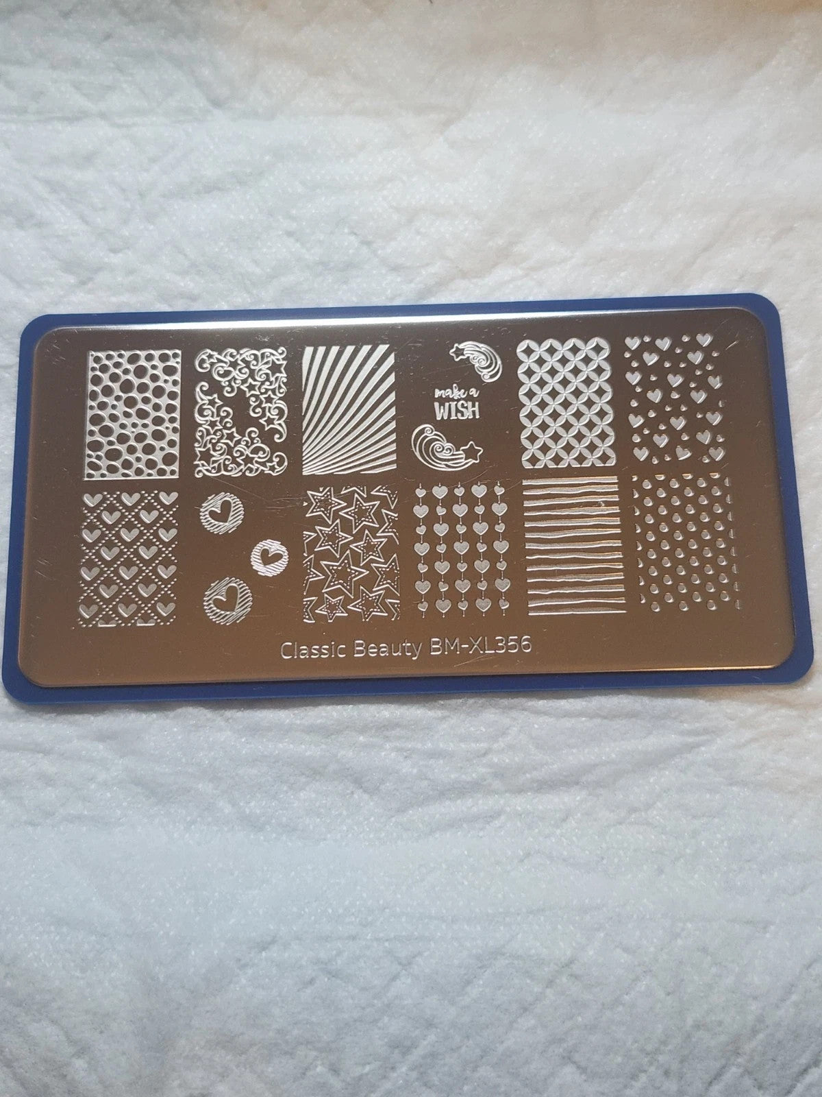 Nail Stamping Plate BM-XL356 - Creative Nail Art Design