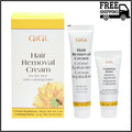 Facial Hair Removal Cream & Calming Balm Set – Gentle Skin Care Duo