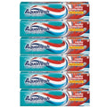 AquaFresh Cool Mint Fluoride Toothpaste 6 Pack - Cavity Protection 5.6 Oz