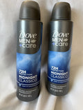 Dove Men+Care Midnight Classico Dry Spray Antiperspirant 3.8 oz Pack of 2