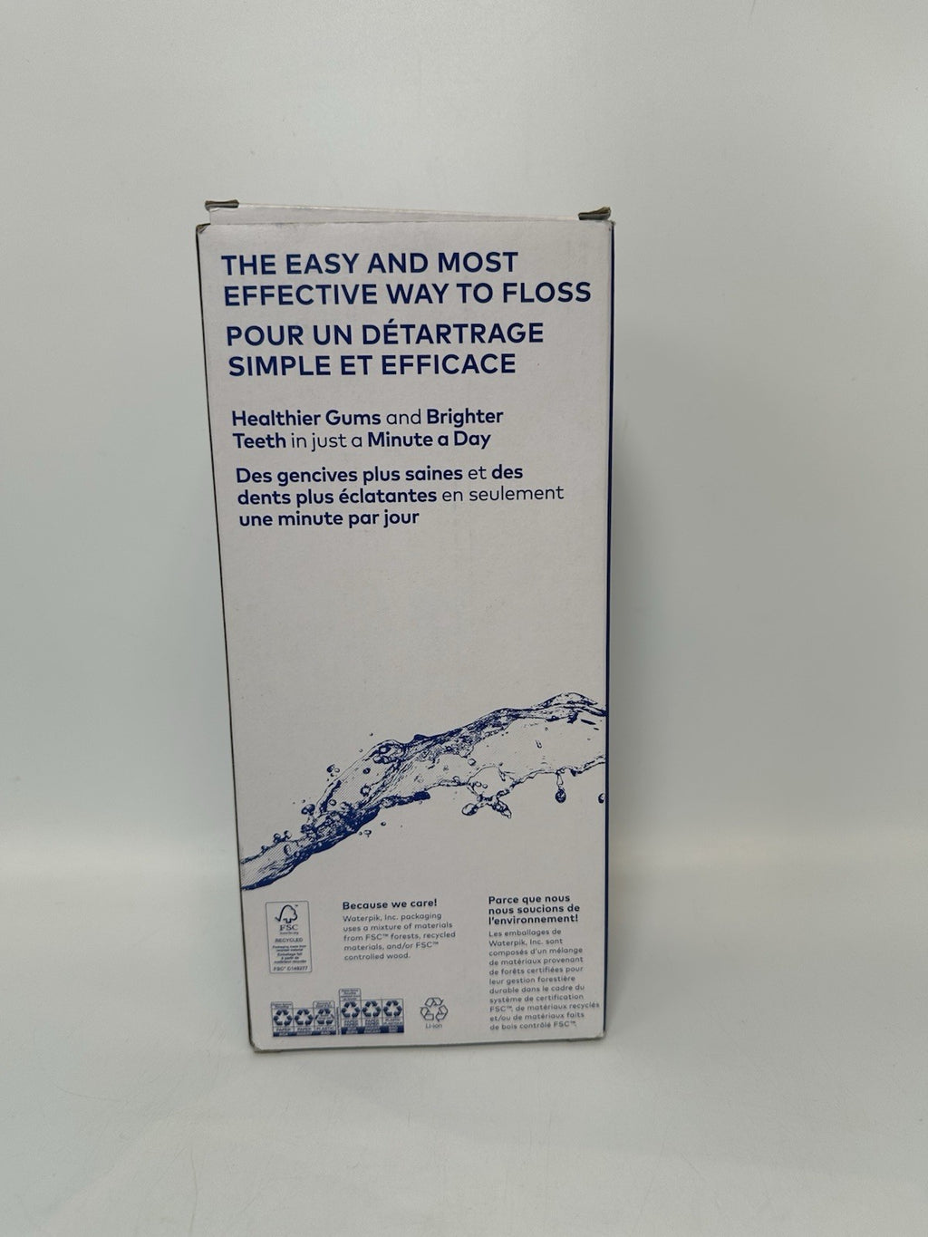 Cordless Portable Water Flosser with Tips - Rechargeable, Waterproof