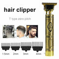 Cordless Professional Hair Clippers Trimmer with Multiple Limit Combs - Rechargeable Barber Shaving Machine