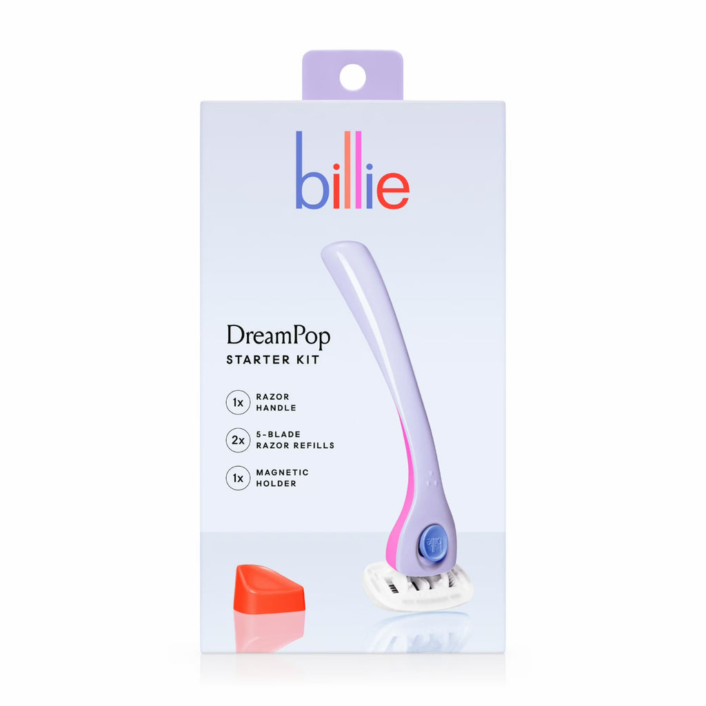 Women’s Razor Kit with 5-Blade Refills & Magnetic Holder - Dreampop