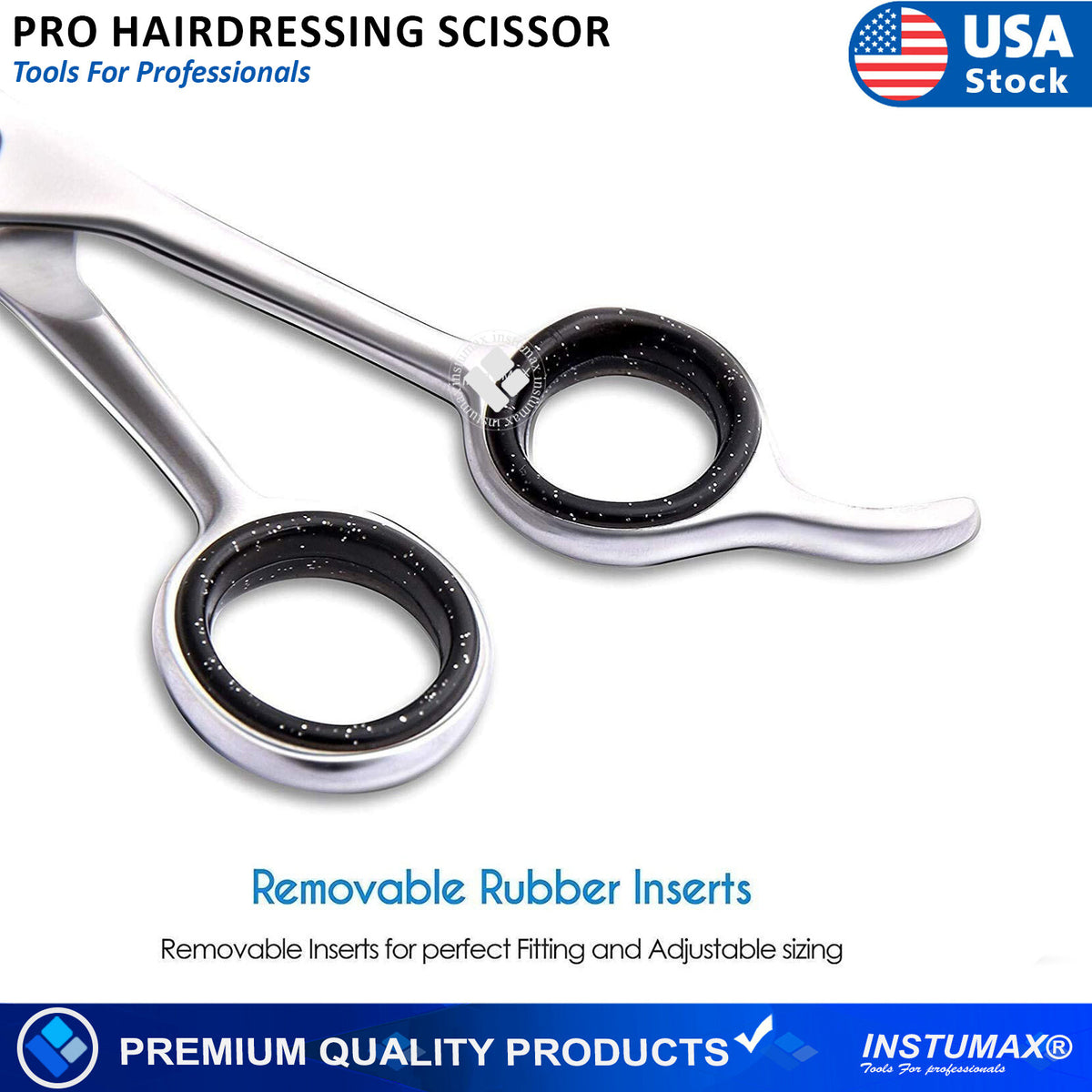 6-Inch Professional Barber Hair Cutting Scissors - German Steel
