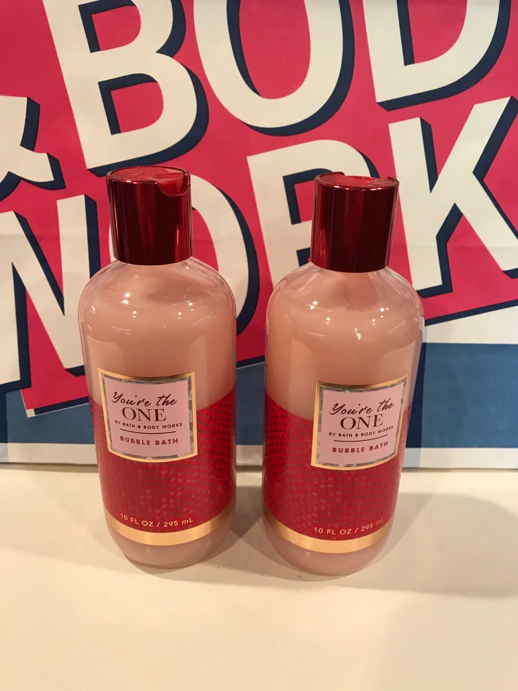 Bath & Body Works You're The One Bubble Bath Set - 2 x 10 oz New