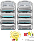 8 Gillette Fusion ProGlide & ProShield Razor Cartridges Refills - 5 Blade
