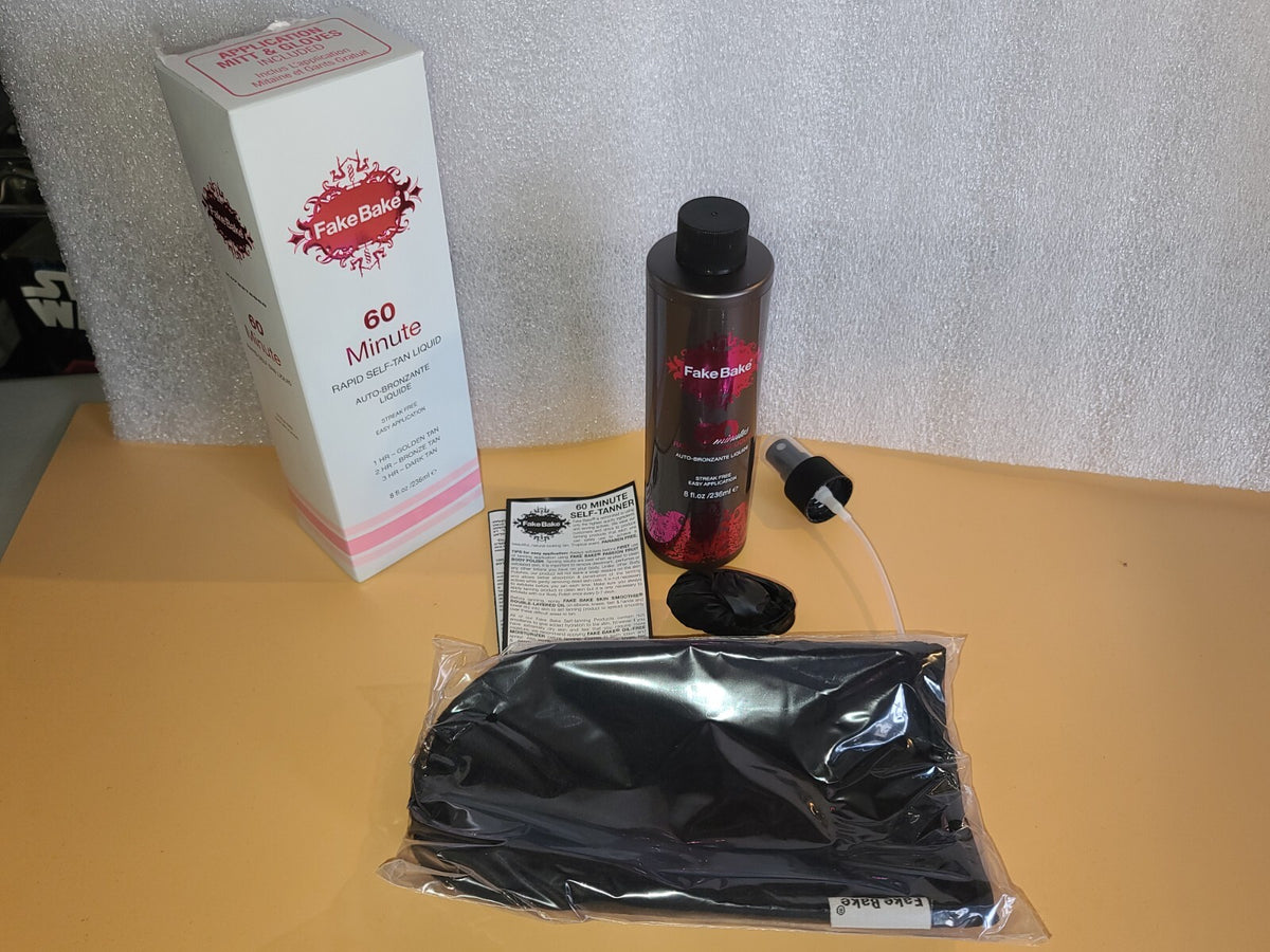 Self Tanning Liquid 60 Minutes with Application Glove - 950ml