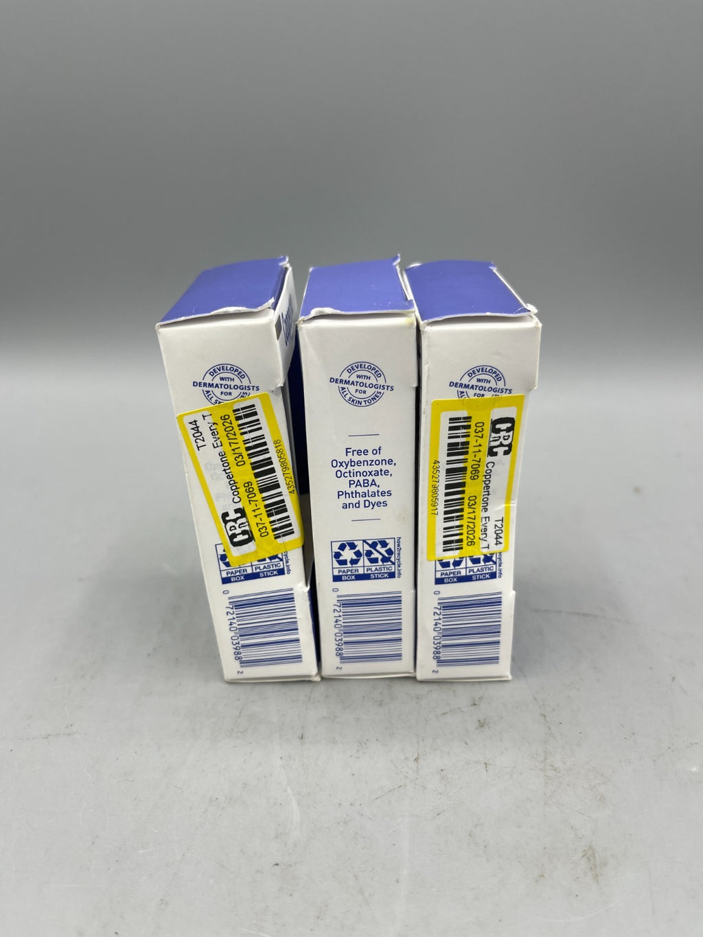SPF 55 Sunscreen Face Stick 3-Pack - Travel-Friendly Sun Protection