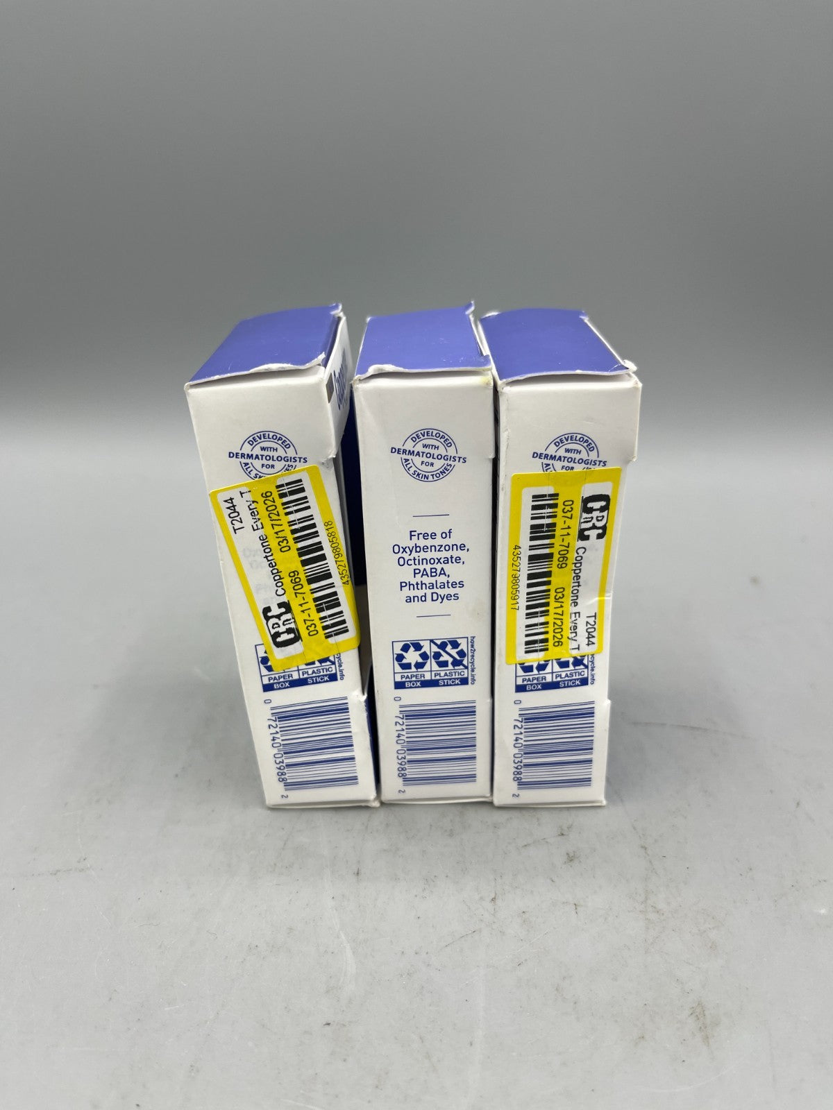 SPF 55 Sunscreen Face Stick 3-Pack - Travel-Friendly Sun Protection