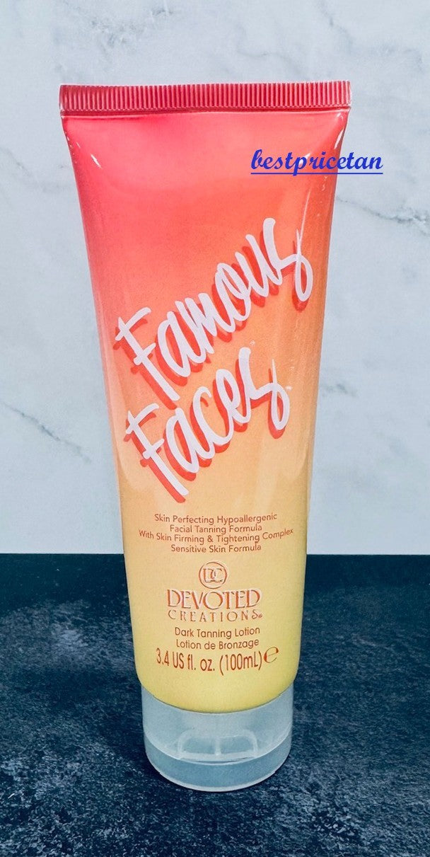 Hypoallergenic Face Tanning Lotion - 3.4oz Skin Enhancer & Anti-Aging