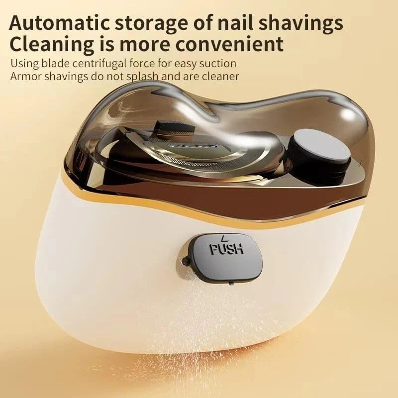 Electric Toenail Clipper & Grinder with LED Light for Thick Nails Seniors