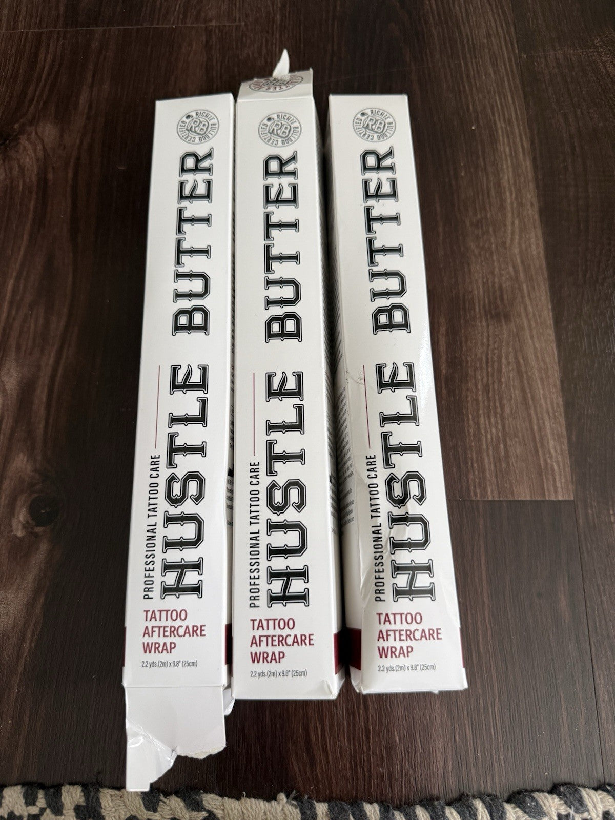 Tattoo Aftercare Wrap Roll 2.2 yd x 9.8 cm, Pack of 3 – Hustle Butter RB Hustle Buttler