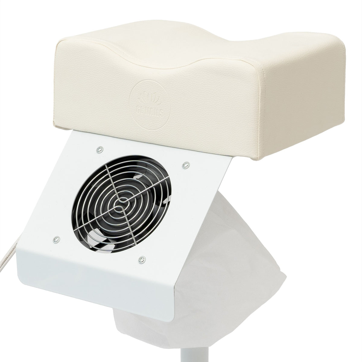 Adjustable Pedicure Manicure Chair Stool with Footrest for Salons