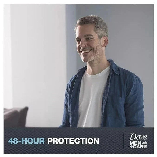 Men's Deodorant Spray with 48-Hour Protection - 250ml Pack of 6