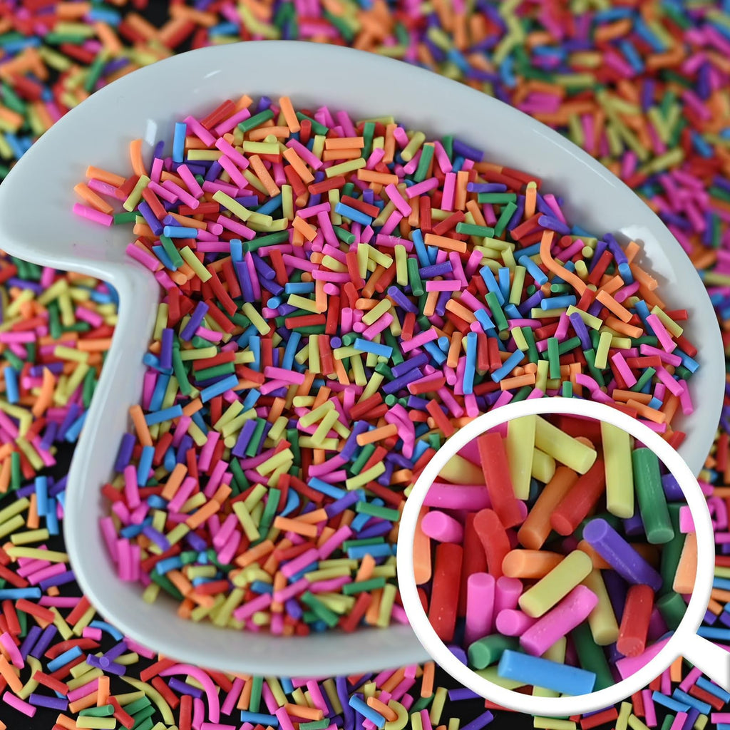 Fake Sprinkles 110g Non-Edible Polymer Clay for Crafts & Decor