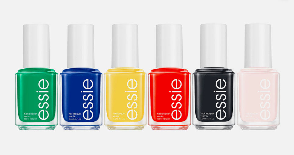 6-Piece Summer Nail Polish Set - Bright Colors for Pedicure & Manicure