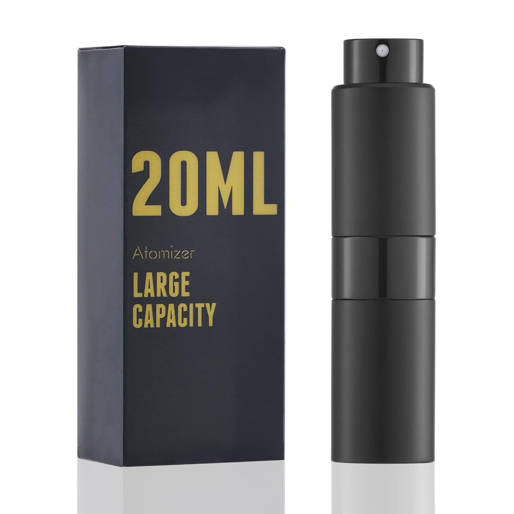 Travel Refillable Perfume Atomizer Bottle 20ml - Leakproof Cologne Spray