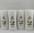 Dove Invisible Antiperspirant Deodorant Cucumber & Cactus Water 4 Pack