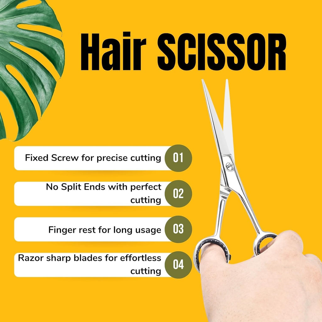 Professional Hairdressing Scissors for Barbers - Sharp Hair Cutting Shears