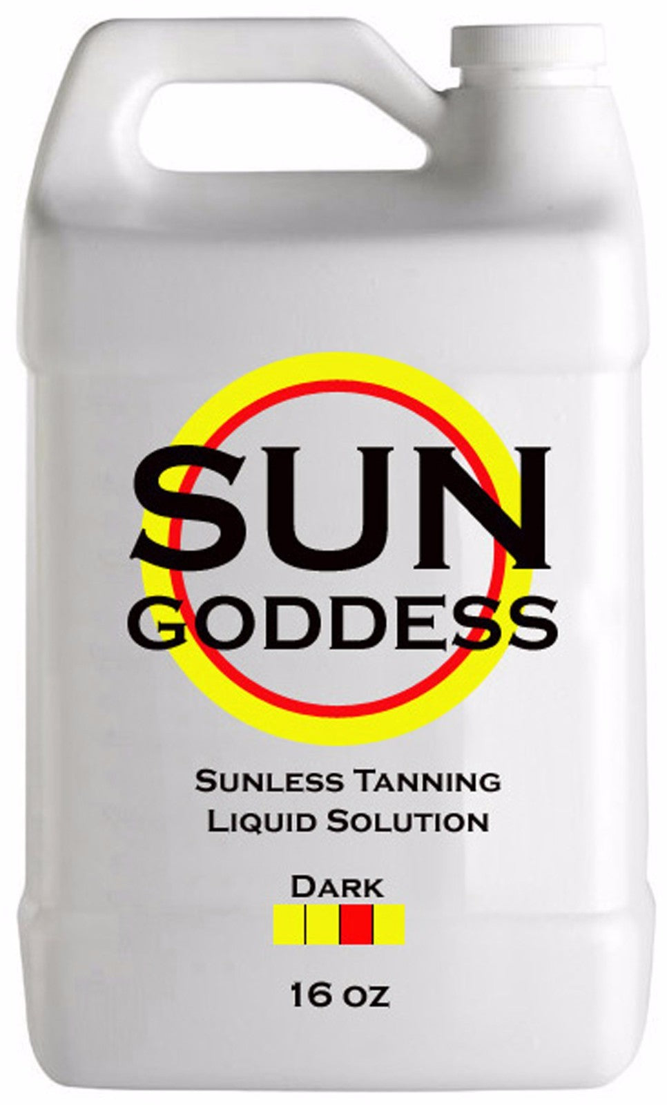 Dark Spray Tan Solution 16 oz for Self Tanning & Airbrush System